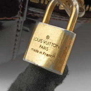 Pre-owned Louis Vuitton Alma GM Rouge Fauvist Vernis M91687 handbag | stylenewstar