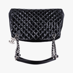 Vintage Chanel Mademoiselle Bowling Black Patent Leather A50558 shoulderbag | stylenewstar