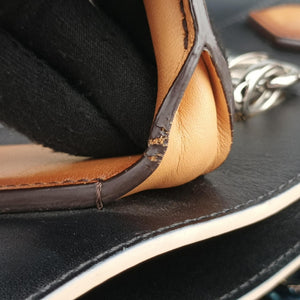 Pre-owned Louis Vuitton World Tour City Steamer MM Black×multicolor Leather M43080 shoulderbag | stylenewstar