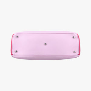 Pre-owned Christian Dior Diorissimo pink×red Leather shoulderbag | stylenewstar
