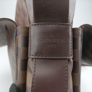 Pre-owned Louis Vuitton NAVIGLIO EBENE Damier Canvas N45255 shoulderbag | stylenewstar