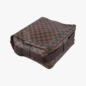 Pre-owned Louis Vuitton NAVIGLIO EBENE Damier Canvas N45255 shoulderbag | stylenewstar