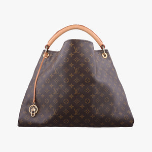 Pre-owned Louis Vuitton ARTSY GM Brown Monogram Canvas M40259 shoulderbag | stylenewstar