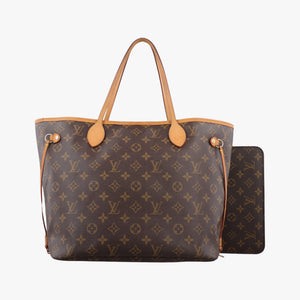 Pre-owned Louis Vuitton NEVERFULL GM Brown Monogram Canvas M40156 shoulderbag | stylenewstar
