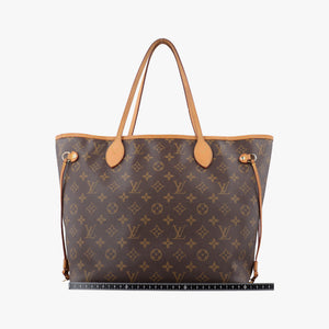 Pre-owned Louis Vuitton NEVERFULL GM Brown Monogram Canvas M40156 shoulderbag | stylenewstar