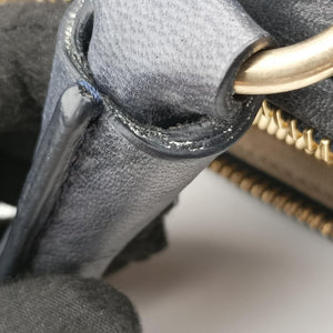 Vintage Givenchy Pandora Navy Leather shoulderbag | stylenewstar