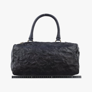 Vintage Givenchy Pandora Navy Leather shoulderbag | stylenewstar