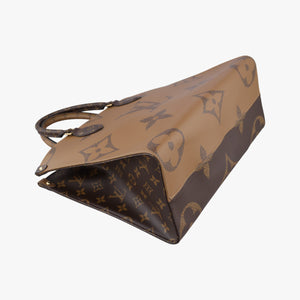 Pre-owned Louis Vuitton On the Go MM Monogram/Brown Monogram Canvas M45321 shoulderbag | stylenewstar