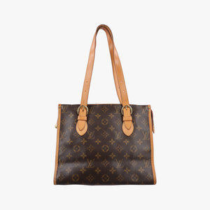 Pre-owned Louis Vuitton Popincourt Brown Monogram Canvas M40007 handbag | stylenewstar