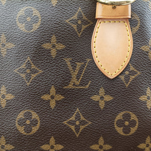 Pre-owned Louis Vuitton Popincourt Brown Monogram Canvas M40007 handbag | stylenewstar