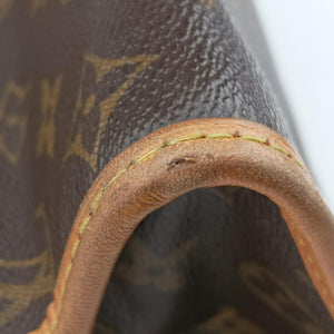 Pre-owned Louis Vuitton Popincourt Brown Monogram Canvas M40007 handbag | stylenewstar