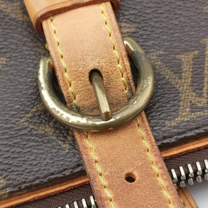 Pre-owned Louis Vuitton Popincourt Brown Monogram Canvas M40007 handbag | stylenewstar