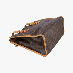 Pre-owned Louis Vuitton Popincourt Brown Monogram Canvas M40007 handbag | stylenewstar