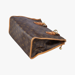 Pre-owned Louis Vuitton Popincourt Brown Monogram Canvas M40007 handbag | stylenewstar