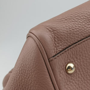 Vintage Gucci bamboo shopper Pink Leather 353124 shoulderbag | stylenewstar
