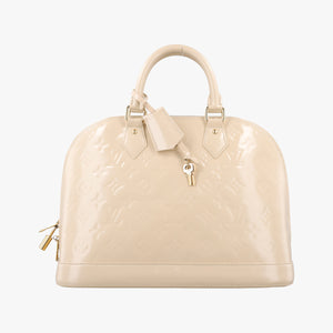 Pre-owned Louis Vuitton Alma PM Dune Vernis M90101 handbag | stylenewstar