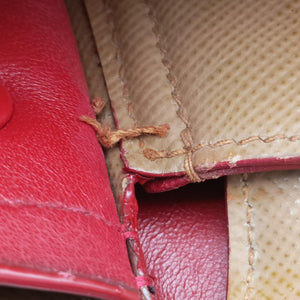 Vintage Prada Double Cuir Camel SAFFIANO Leather BN2755 shoulderbag | stylenewstar