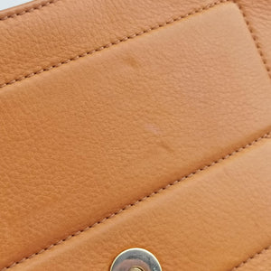 Pre-owned Christian Dior Street Chic Columbus Brown Leather shoulderbag | stylenewstar