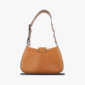 Pre-owned Christian Dior Street Chic Columbus Brown Leather shoulderbag | stylenewstar