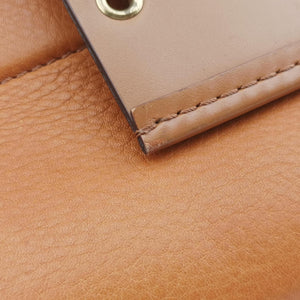 Pre-owned Christian Dior Street Chic Columbus Brown Leather shoulderbag | stylenewstar