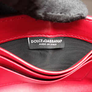 Pre-owned Dolce & Gabbana DEVOTION Red Leather shoulderbag | stylenewstar