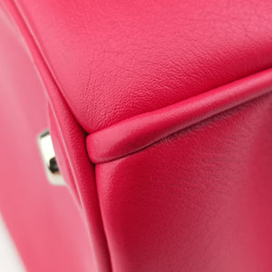 Pre-owned Christian Dior Diorissimo Red Leather shoulderbag | stylenewstar