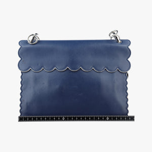 Secondhand Fendi KAN I Blue×Multicolour Leather 8BT283 shoulderbag | stylenewstar