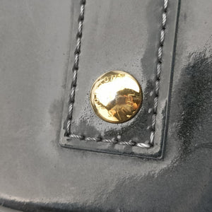 Pre-owned Louis Vuitton Alma BB Bleu Nuit Monogram Vernis shoulderbag | stylenewstar