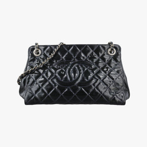 Vintage Chanel Matelasse Cocomark GST Green Patent Leather A65734 shoulderbag | stylenewstar