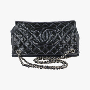 Vintage Chanel Matelasse Cocomark GST Green Patent Leather A65734 shoulderbag | stylenewstar