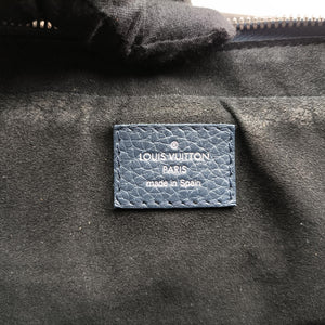 Secondhand Louis Vuitton Armand Briefcase MM NAVY Taurillon leather M54380 handbag | stylenewstar