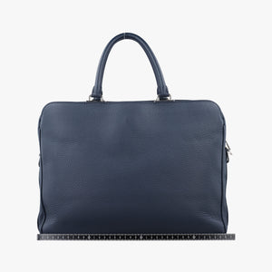 Secondhand Louis Vuitton Armand Briefcase MM NAVY Taurillon leather M54380 handbag | stylenewstar