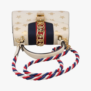 Pre-owned Gucci Sylvie White Leather 470270 shoulderbag | stylenewstar