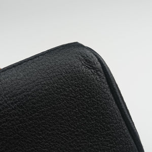Pre-owned Gucci bamboo Black Suede× Leather 007.17 shoulderbag | stylenewstar