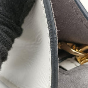 Pre-owned Miu Miu Miu Lady White Leather shoulderbag | stylenewstar
