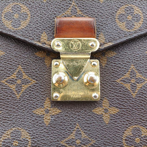 Pre-owned Louis Vuitton Pochette Metis MM Brown Monogram Canvas M44875 shoulderbag | stylenewstar