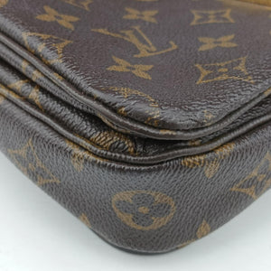 Pre-owned Louis Vuitton Pochette Metis MM Brown Monogram Canvas M44875 shoulderbag | stylenewstar