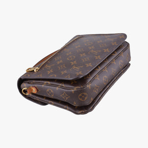 Pre-owned Louis Vuitton Pochette Metis MM Brown Monogram Canvas M44875 shoulderbag | stylenewstar