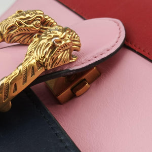 Secondhand Gucci Dionysus Pink×navy×red Leather 448075 shoulderbag | stylenewstar