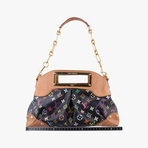 Pre-owned Louis Vuitton JUDY MM Noir Monogram Multicolor M40256 shoulderbag | stylenewstar