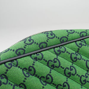 Secondhand Gucci GG Marmont Green canvas 447632 shoulderbag | stylenewstar