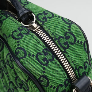 Secondhand Gucci GG Marmont Green canvas 447632 shoulderbag | stylenewstar