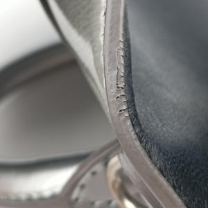 Vintage Balenciaga Hourglass XS Silver leather shoulderbag | stylenewstar