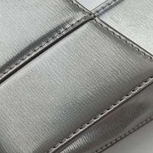 Vintage Balenciaga Hourglass XS Silver leather shoulderbag | stylenewstar