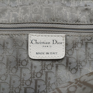 Vintage Christian Dior Gaucho White leather shoulderbag | stylenewstar