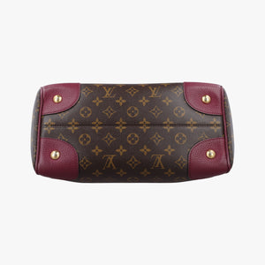 Pre-owned Louis Vuitton RETIRO PM Brown × AURORE Monogram Canvas×calf leather M40545 shoulderbag | stylenewstar