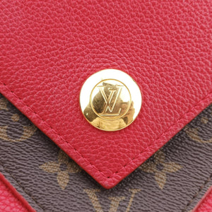 Secondhand Louis Vuitton DOUBLE V ruby Monogram Canvas ácalf leather M54624 shoulderbag | stylenewstar