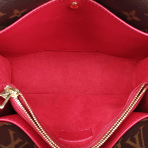 Secondhand Louis Vuitton DOUBLE V ruby Monogram Canvas ácalf leather M54624 shoulderbag | stylenewstar