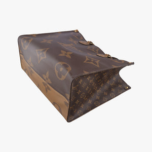 Vintage Louis Vuitton On the Go GM Brown Monogram Canvas M45320 shoulderbag | stylenewstar