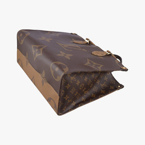 Pre-owned Louis Vuitton On the Go MM Monogram/Brown Monogram Canvas M45321 shoulderbag | stylenewstar